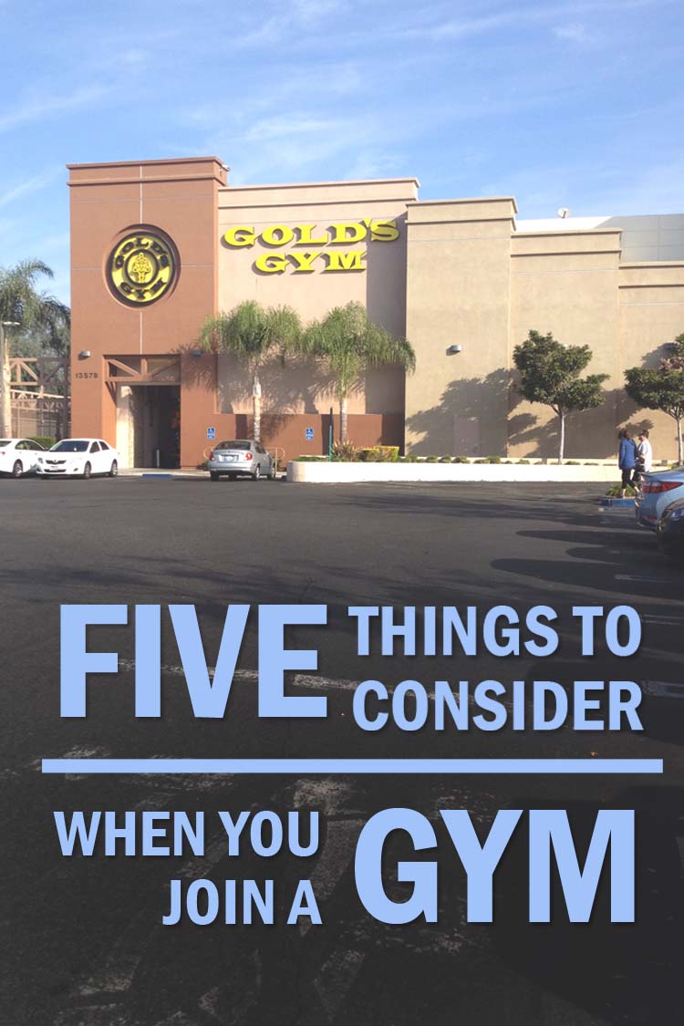 5 thngs join a gym