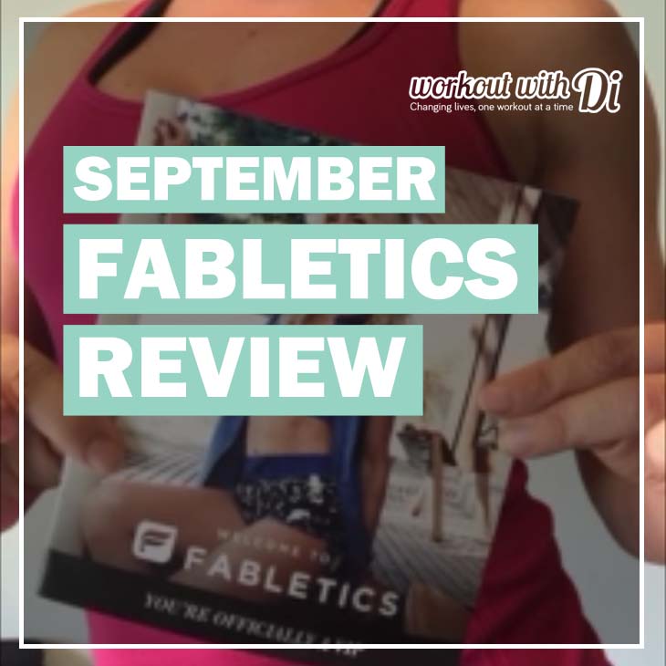 My first Fabletics outfit REVIEW SEPT
