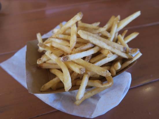 French fries from food vendor at Disney World