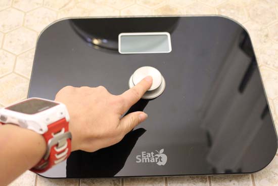 eat smart battery free digital bathroom scales