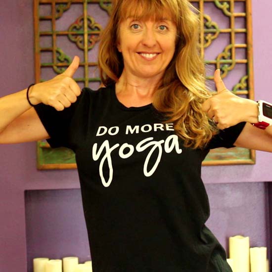 do more yoga t-shirt