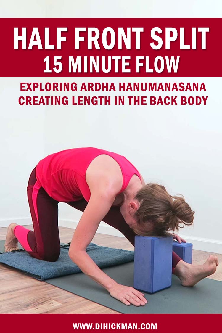 How to Do a Full Split - Yoga Poses