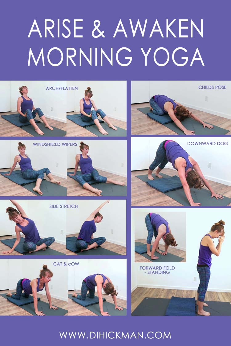 Gentle Morning Yoga 10 Minutes Class for beginners - Di Hickman