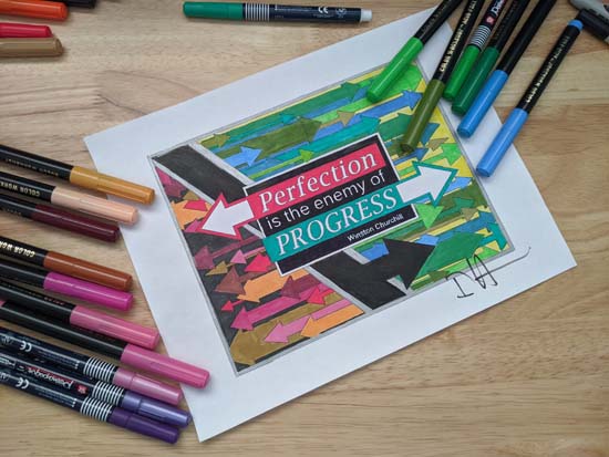 Tales of a recovering perfectionist: The closet - free coloring