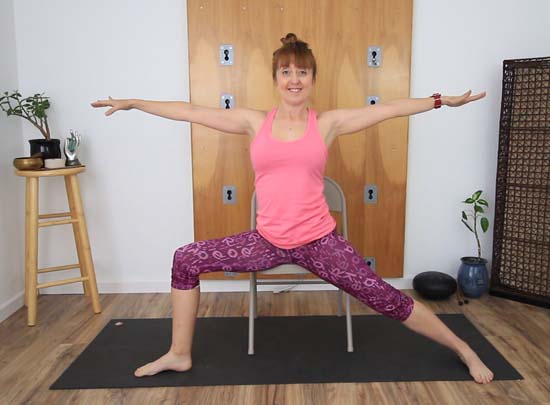 Chair Yoga--Iyengar Yoga for Balance and Stability | Desa Yogi Iyengar Yoga