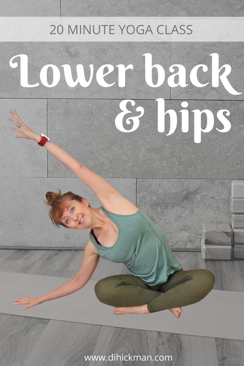 20 Minute Yoga Class for Lower Back & Hips